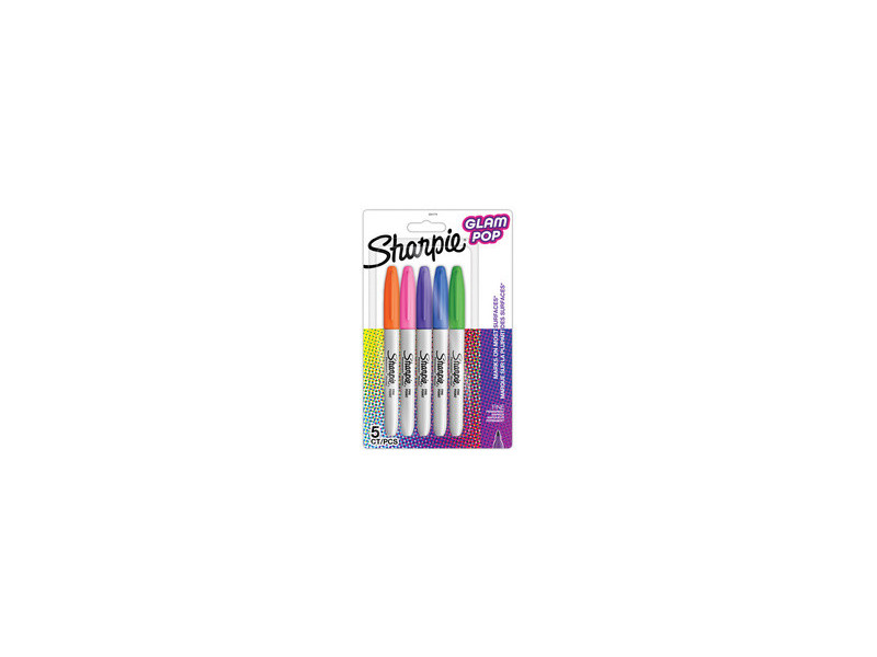 Sharpie Marqueur permanent FINE 'Glam Pop', blister de 24