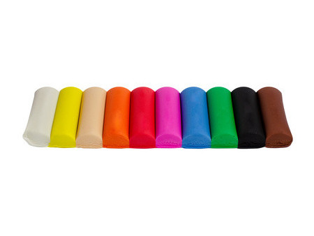 Kores Pâte à modeler 'PLASTILINA', boîte de 10 couleurs