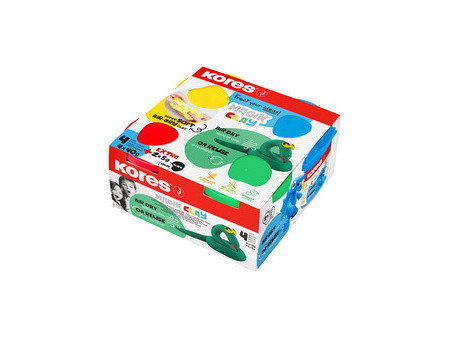 Kores Pâte à modeler 'Magic Clay', assorti