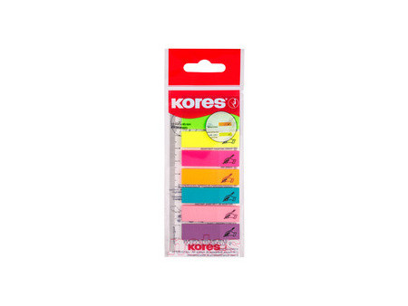 Kores Index 'Signer ici'- film, 12 x 45 mm, 8 x 25 feuillets