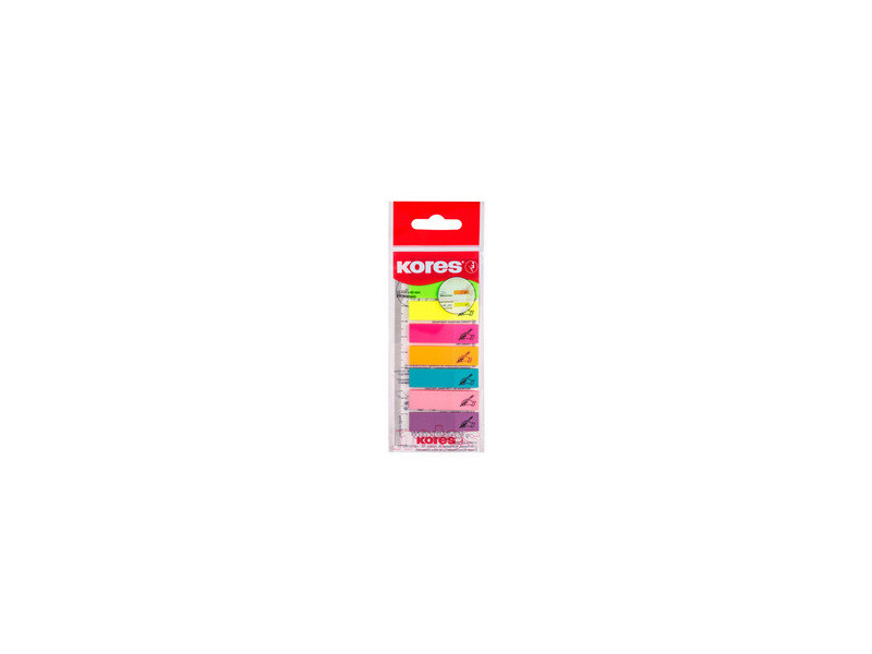Kores Index 'Signer ici'- film, 12 x 45 mm, 8 x 25 feuillets