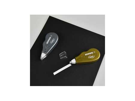 Kores Rouleau correcteur jetable 'Mini Metallic Style'