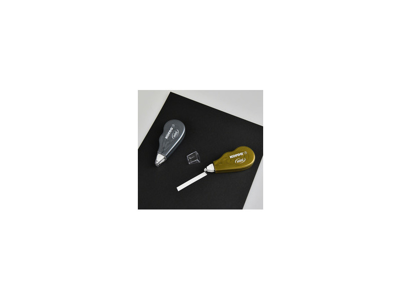 Kores Rouleau correcteur jetable 'Mini Metallic Style'