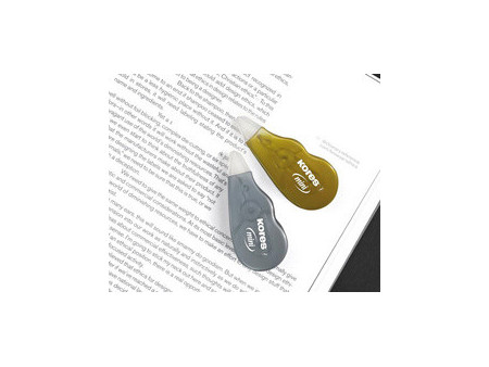Kores Rouleau correcteur jetable 'Mini Metallic Style'