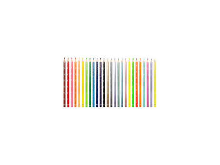 Kores Crayon de couleur 'Kolores Style', étui carton de 26