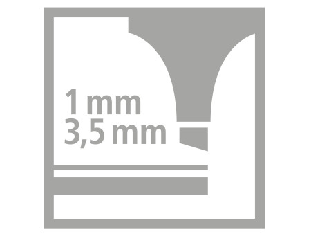STABILO Surligneur flash, étui PP de 4