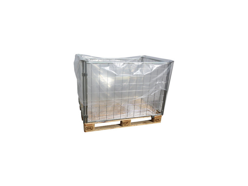 DM-folien Sac à soufflet, transparent, env. 1.650 litres