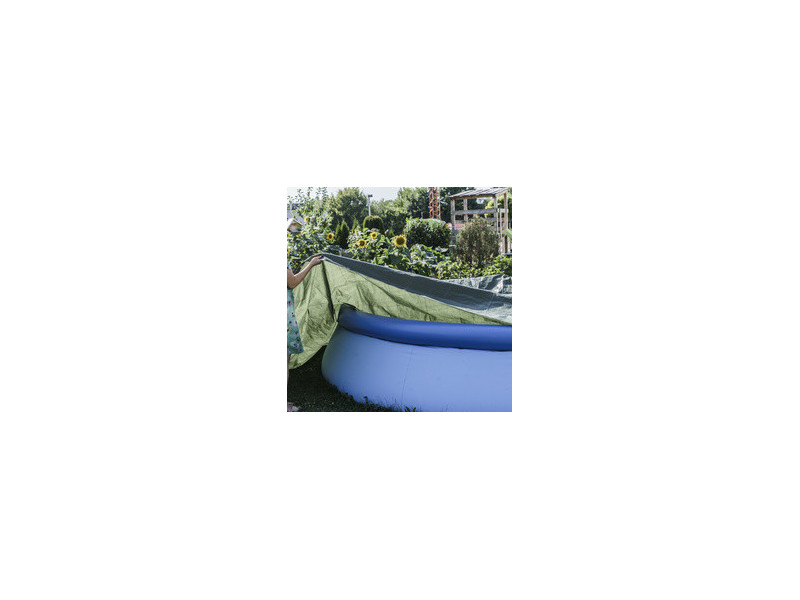AGRIplus Bâche toile avec oeillets, 6 x 8 m, 150 g, vert