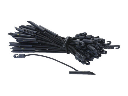 dm-folien Tendeur pour bâche, longueur: 300 mm, noir