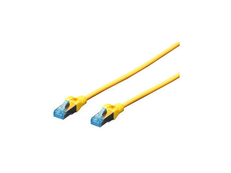 DIGITUS Câble patch Cat. 5e, SF/UTP, 1,0 m, bleu