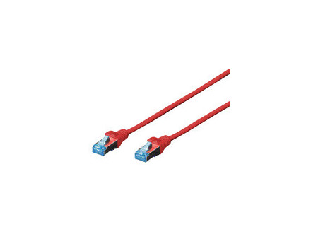 DIGITUS Câble patch Cat. 5e, SF/UTP, 1,0 m, bleu