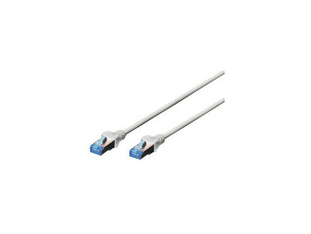 DIGITUS Câble patch Cat. 5e, SF/UTP, 1,0 m, bleu