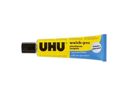 UHU Colle spéciale pour PVC souple, tube de 30 g