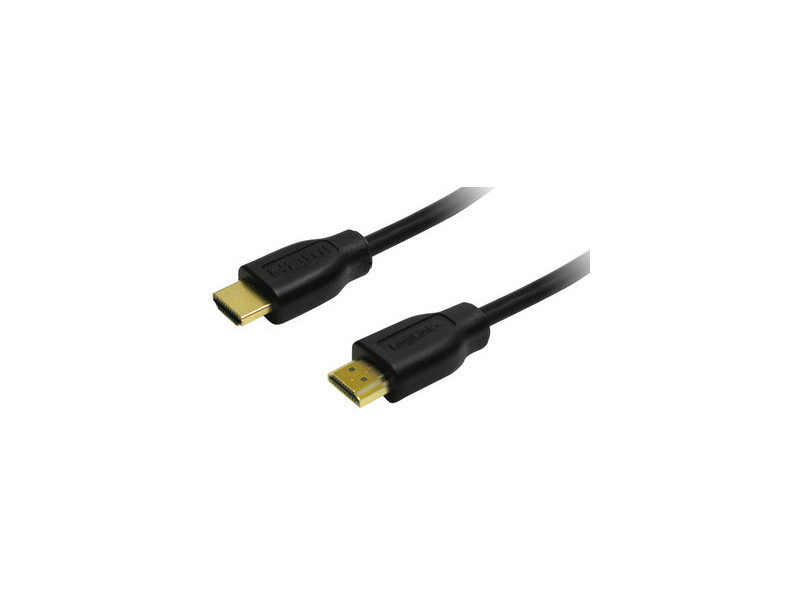 LogiLink Câble HDMI 1.4, A mâle - A mâle, 0,2 m
