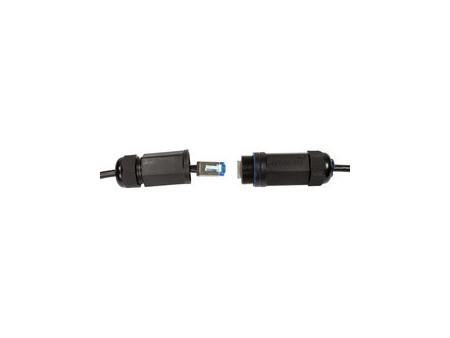 LogiLink Câble patch extérieur, cat. 6A, S/FTP, 2,0 m, noir