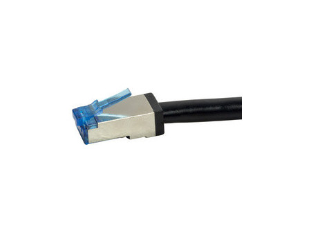 LogiLink Câble patch extérieur, cat. 6A, S/FTP, 2,0 m, noir