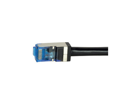 LogiLink Câble patch extérieur, cat. 6A, S/FTP, 2,0 m, noir