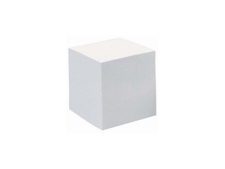 QUO VADIS Bloc cube Plexi, 100 x 100 x 95 mm, transparent