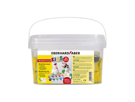 EBERHARD FABER Pâte à modeler EFA plast KIDS + peintures