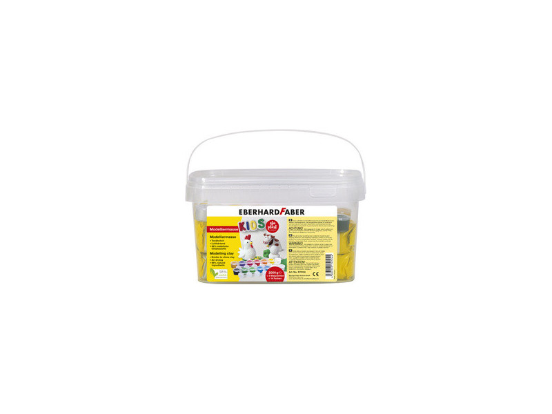 EBERHARD FABER Pâte à modeler EFA plast KIDS + peintures