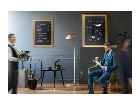 Securit Ardoise murale GOLD BOARD, 630 x 835 mm