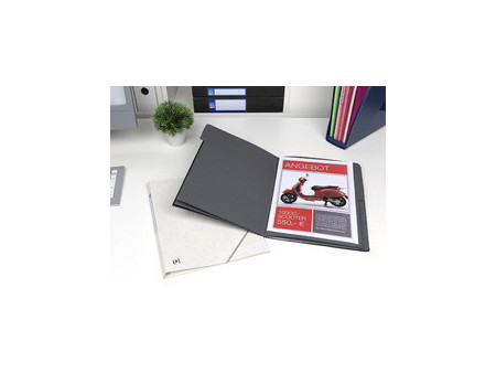 Oxford Trieur Top File+, A4, 8 compartiments, bleu clair