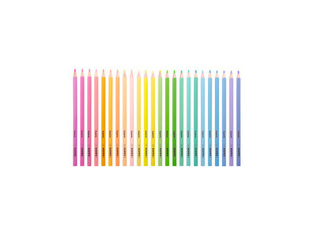 Kores Crayon de couleur 'Kolores Pastel', étui carton de 12