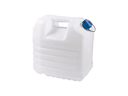 EDA Jerrican, 20 litres, avec bec verseur, blanc