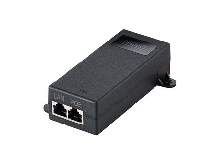 DIGITUS Injecteur Gigabit Ethernet PoE++, 803.3bt, noir