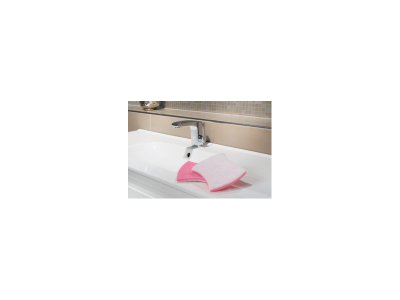 Scotch-Brite Eponge de nettoyage Bath XXL, rose/blanc