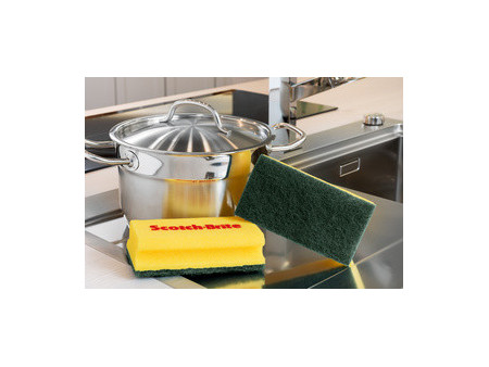 Scotch-Brite Eponge de nettoyage Classic XXL, vert/jaune