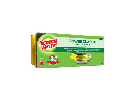 Scotch-Brite Eponge à récurer Classic, paquet de 3