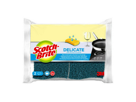 Scotch-Brite Eponge grattante non rayante Delicate
