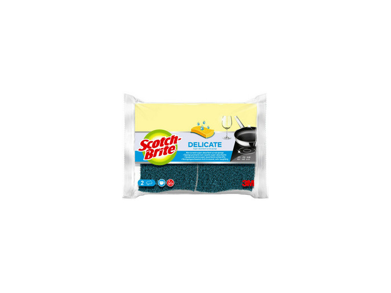 Scotch-Brite Eponge grattante non rayante Delicate