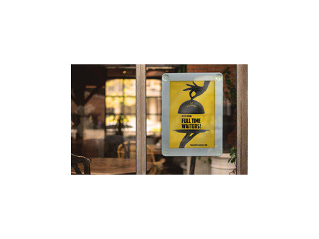 Securit Porte-affiches, A3, jaune