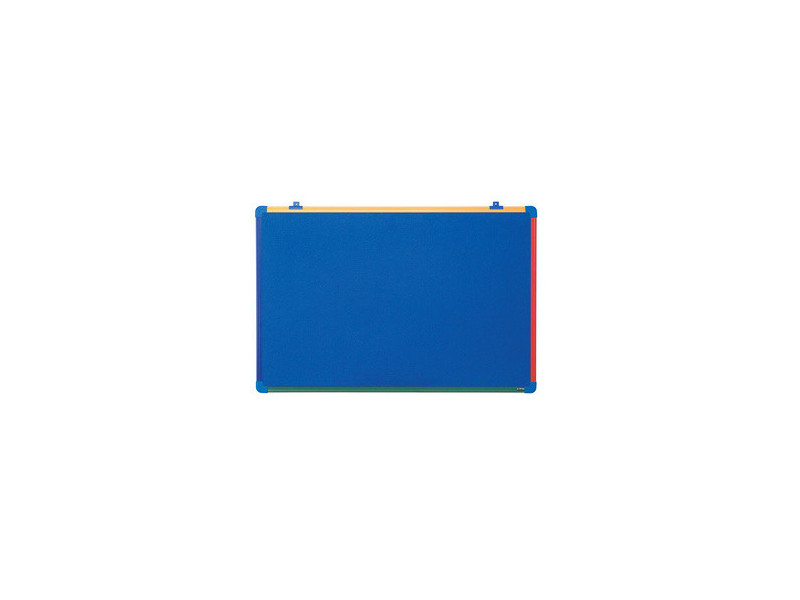 Bi-Office Tableau en feutre pour enfants Schoolmate, bleu
