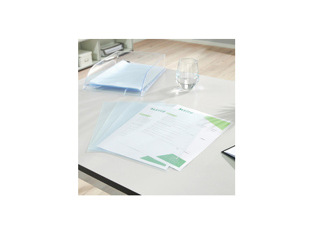 LEITZ Pochette transparente Standard, A4, PP, grainé,0,13 mm