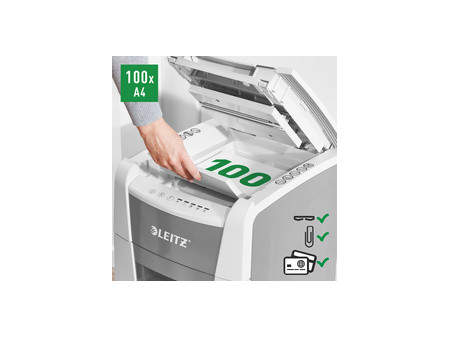 LEITZ Destructeur de documents IQ AutoFeed OfficePro 100 P5