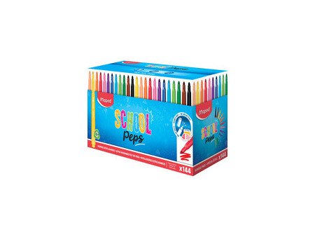 Maped Feutres dessin COLOR'PEPS Long Life, présentoir de 72