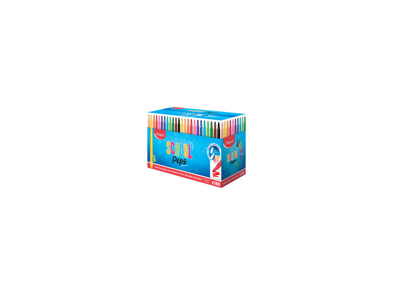 Maped Feutres dessin COLOR'PEPS Long Life, présentoir de 72