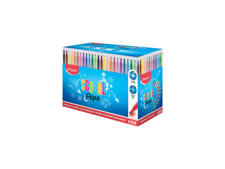 Maped Feutres dessin COLOR'PEPS Long Life, présentoir de 144