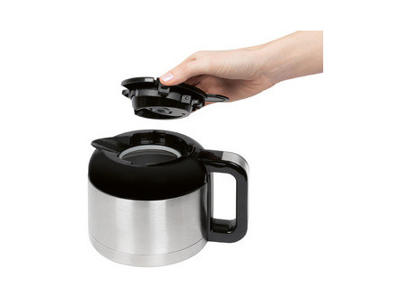 CLATRONIC Machine à café thermos KA 3805, argent / noir