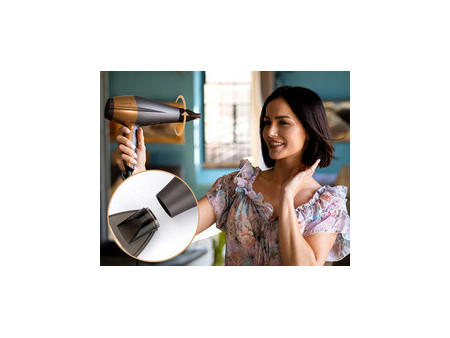 PROFI CARE Sèche-cheveux PC-HT 3010, blanc/champagne
