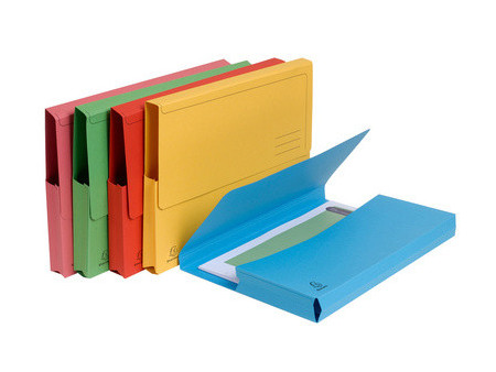 EXACOMPTA Pochette documents FOREVER, A4, bleu