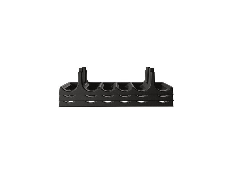 EDA Set de supports pour bouteilles, anthracite