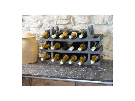 EDA Set de supports pour bouteilles, anthracite