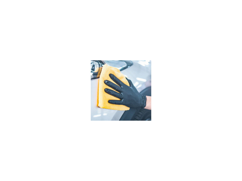 HYGOSTAR Gant en nitrile 'DARK', M, noir