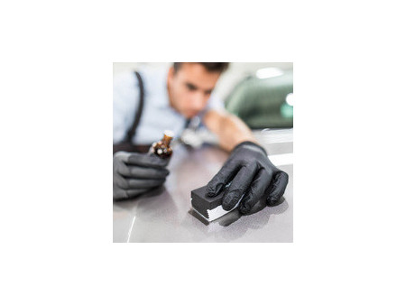 HYGOSTAR Gant en nitrile 'DARK', M, noir
