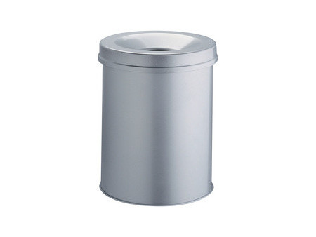 DURABLE Poubelle SAFE, rond, 30 litres, noir