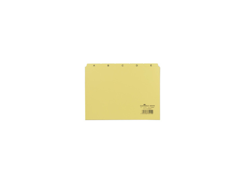 DURABLE intercalaire A - Z, en PP, format A5 paysage